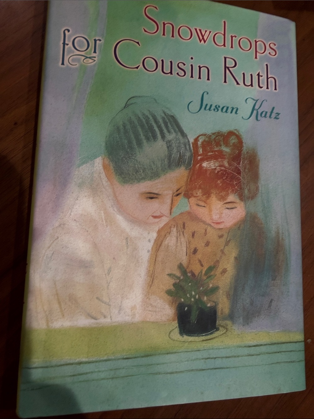 Snowdrops for cousin Ruth by Susan Katz children’s book about grief